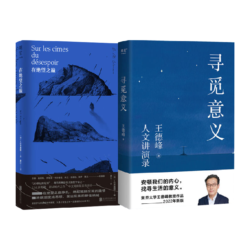 【套装2册】寻觅意义+在绝望之巅 王德峰人文讲演录 哲学知识读物,书籍/杂志/报纸,哲学知识读物,淘宝优惠券,粉丝福利购,淘宝优惠卷
