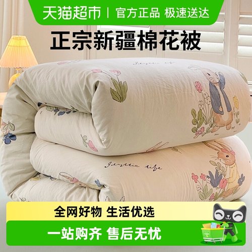 俞兆林新疆棉花加厚保暖被芯