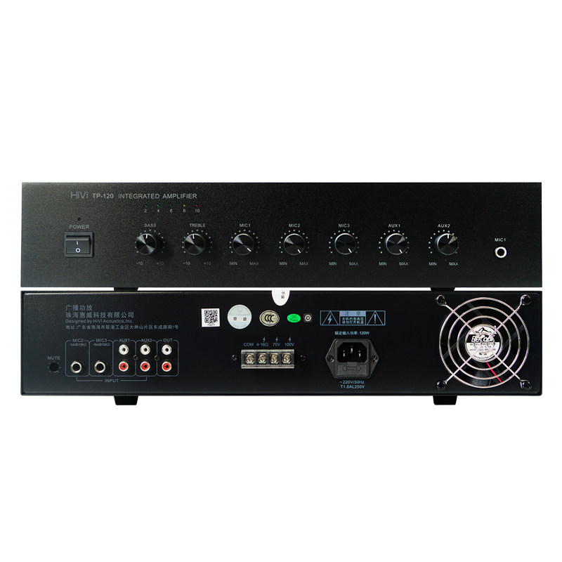 Hivi/惠威 TP-60 60W/120W/240W/360W定压合并功放公共广播功放