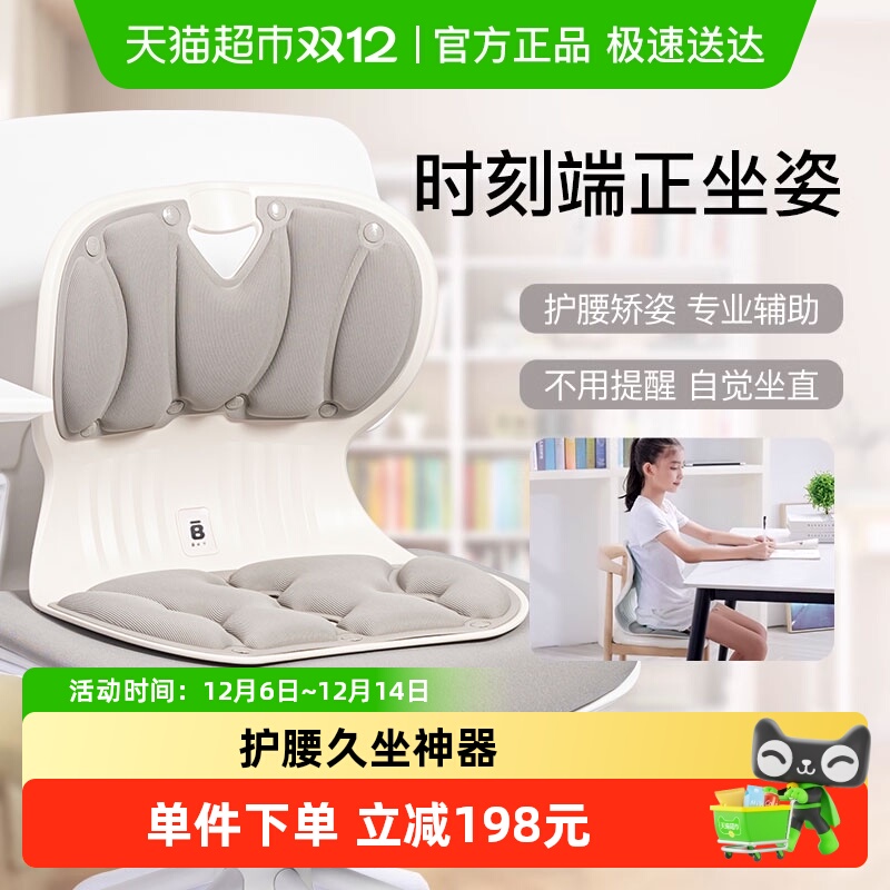 BKT护腰贴合背部脊柱侧弯坐垫