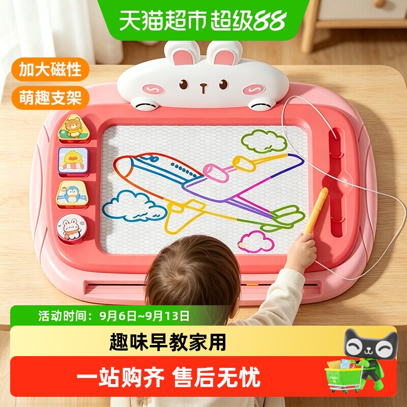 儿童磁力可消除画板家用涂鸦画画图片
