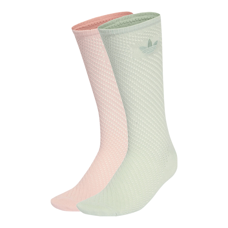 【自营】Adidas阿迪三叶草中性CROCHET CR S 2P休闲袜子KD8397
