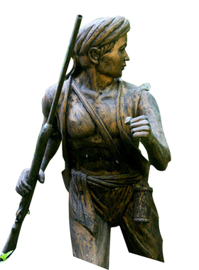 少数民族风户外大型雕像园林景观