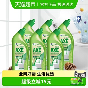 AXE斧头牌晶怡除菌洁厕液清洁剂500g 6去垢不99.9%除菌除臭