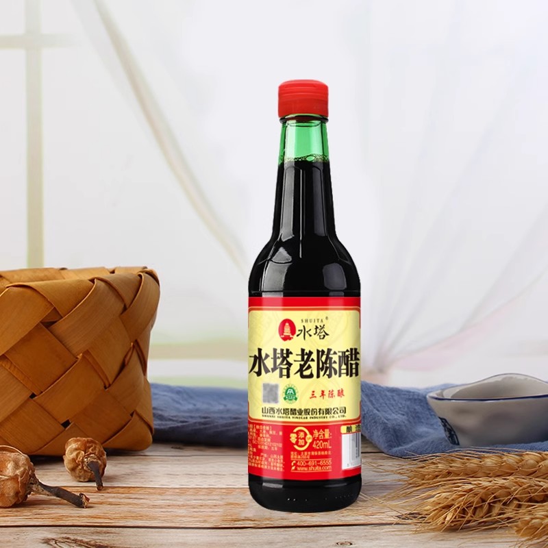 水塔老陈醋6度酸三陈酿420ml