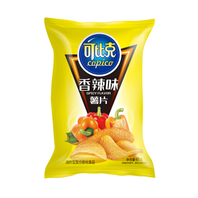 可比克膨化食品薯片