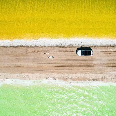察尔汗盐湖一日游拼