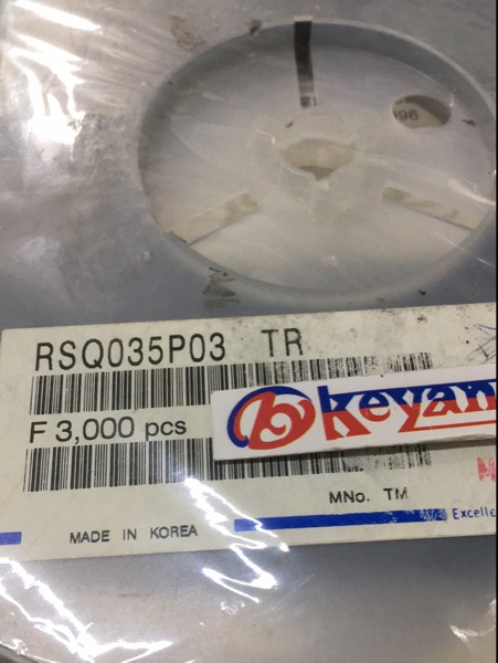 RSQ035P03 SOT-23-6 丝印TM