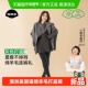 菇娘家澳洲美丽诺绵羊毛打底裤 加绒灰色秋冬外穿薄款 连裤 袜女大码