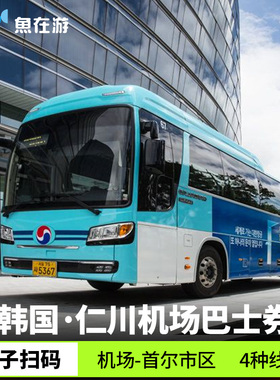 韩国仁川机场到首尔市区K-LIMOUSINE机场巴士客运乘车券（单程）
