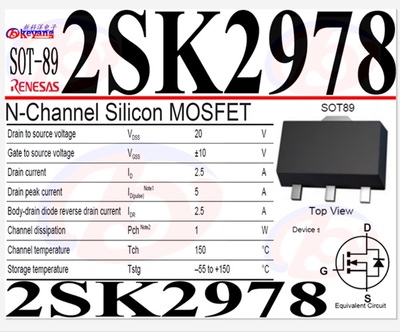 2SK2978 SOT-89 MODFET