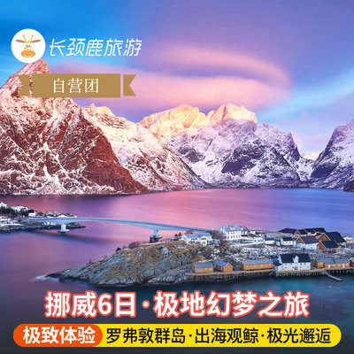 挪威6日罗弗敦渔村极光游