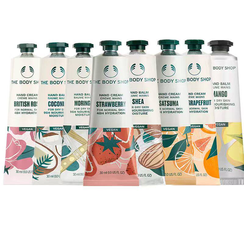 TheBodyShop美体小铺花香味润手霜30ml护手霜滋润保湿