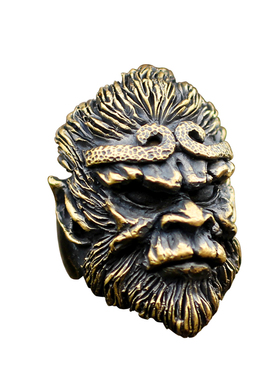 齐天大圣西游记孙悟空人物银黄铜