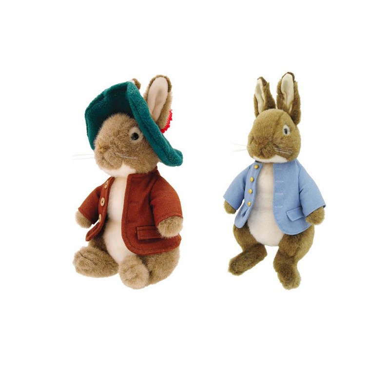 现货日本正版 Peter Rabbit 彼得兔本杰明兔妈妈公仔玩偶毛绒玩具