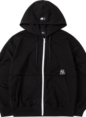 【自营】MLB运动装男装女装夹克外套休闲训练保暖黑色3ATRB0441