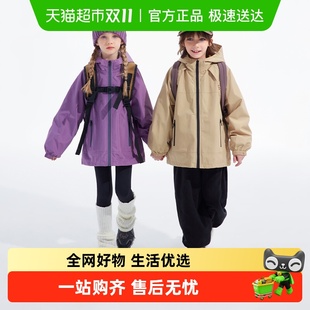 中大童兄妹装 儿童外套秋季 上衣两件套 男女童外套2024新款 植木童装