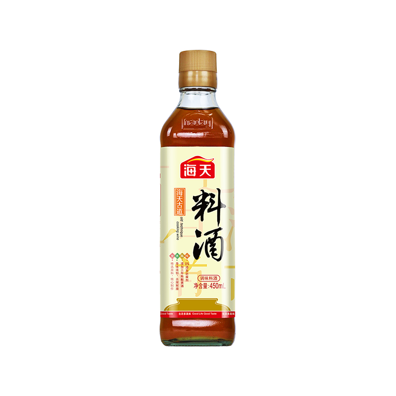 海天去腥解膻家用古道料酒450ml