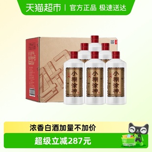 小糊涂仙白酒小糊涂神佳酿52度600ml 浓香型白酒送礼小酌 6整箱装