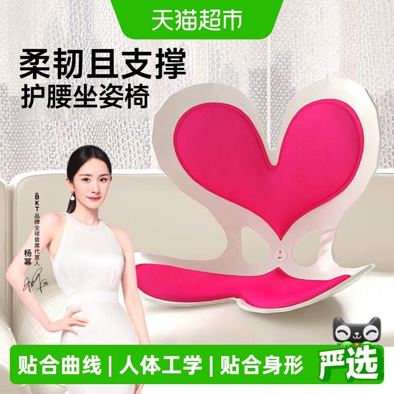 BKT居家护腰坐垫人体工学腰靠背图片
