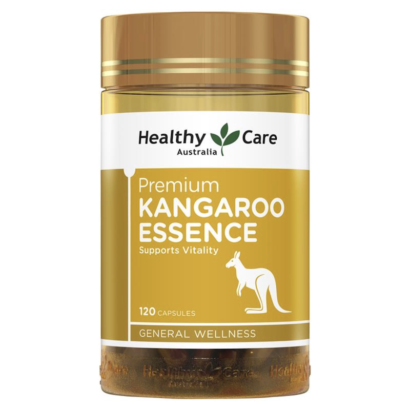 澳洲直邮Healthy Care红袋鼠精胶囊 120粒 男性温和调理 提升活力