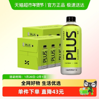 粒刻电解质水饮料500ml*15瓶*2箱