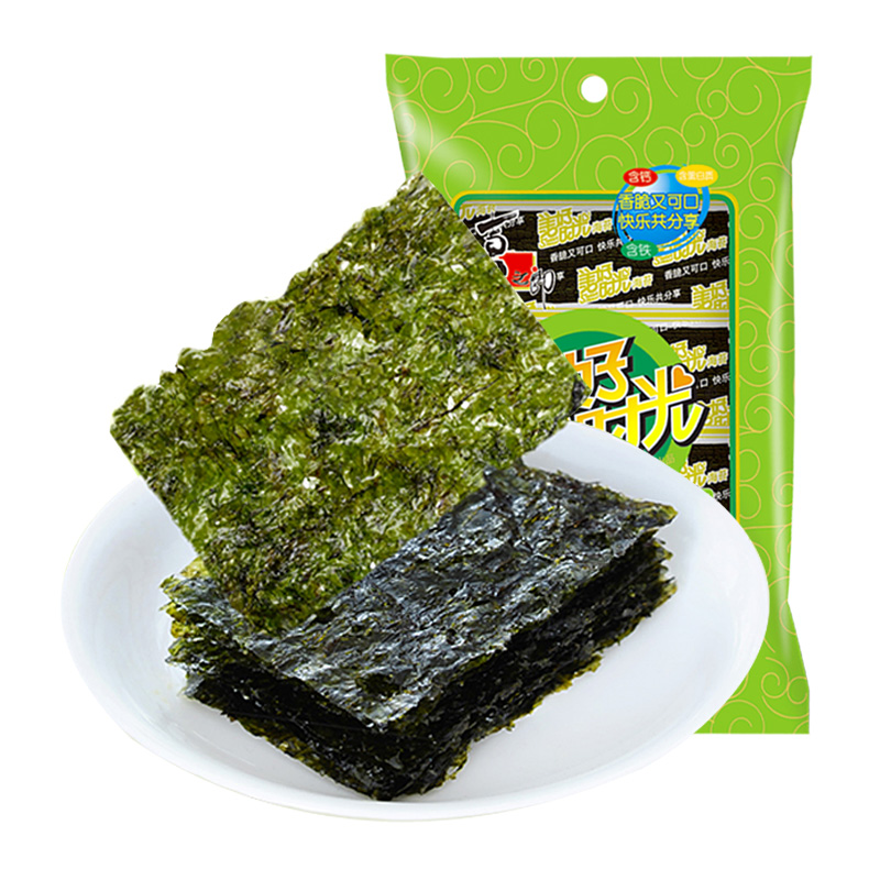 美好时光原味海苔片装即食零食