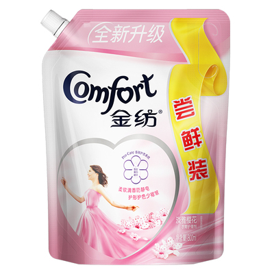 金纺淡雅樱花衣物护理剂860g*1袋