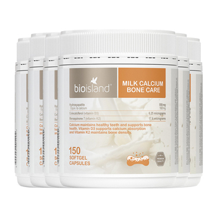 澳洲bio island进口成人液体牛乳钙孕妇中老年钙片150粒