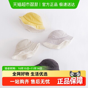 男女童加绒保暖渔夫帽 新款 马克珍妮2022年冬装 儿童帽子 包邮