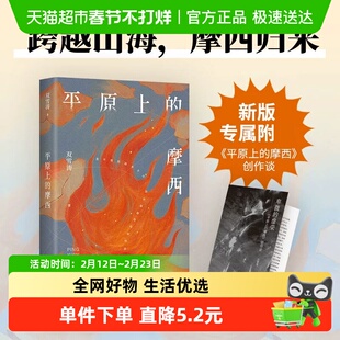 平原上的摩西 双雪涛 电影我的朋友安德烈原著小说正版书籍