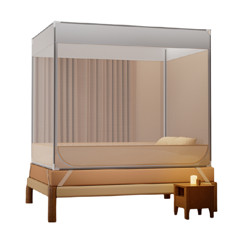 水星家纺蚊帐防摔纹帐2025新款蚊帐高级家用卧室儿童婴儿防掉床品,床上用品,蚊帐,淘宝优惠券,粉丝福利购,淘宝优惠卷