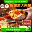渔传播固城湖大闸蟹鲜活现货3.0全母螃蟹特大4.0公河蟹精品礼盒装