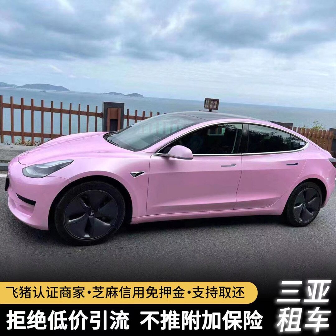 三亚租车自驾游新能源小米SU7特斯拉含保险一口价免押金环岛高速 - 实物图