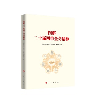 正版现货2025新书 图解二十届四中全会精神 图表图例解读十五五规划新质生产力乡村振兴 党员干部基层党政读物书籍 人民出版社