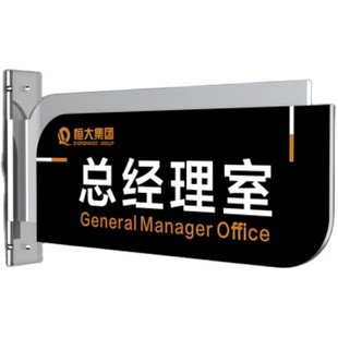 总经理办公室门牌定制高档亚克力双面可更换部门医院教室科室门牌
