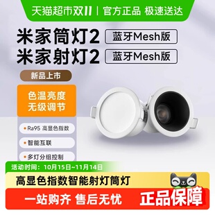 下拉享优惠 智能灯 小米米家mesh筒灯射灯2客厅天花吊顶嵌入式