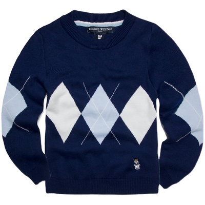 chris童装25秋冬新款男童棉套头毛衣儿童休闲保暖韩版针织衫上衣