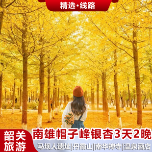 春节-深圳出发韶关三日旅游南华寺丹霞山温泉酒店3天2晚跟团游