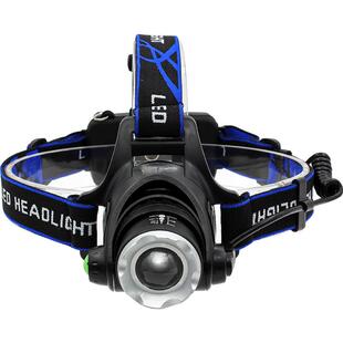 变焦感应头灯强光充电超亮超长续航头戴式照明灯手电筒夜钓鱼专用