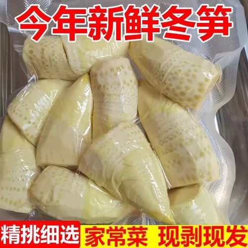 竹笋冬笋新鲜2025新鲜水煮笋野生竹笋春笋蔬菜火锅清水笋楠竹笋