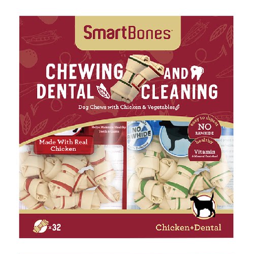 smartbones狗狗磨牙棒专业健齿骨
