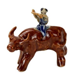 盆景小摆件假山装饰品小摆件鱼缸造景小摆件牧牛系列微景观小摆件