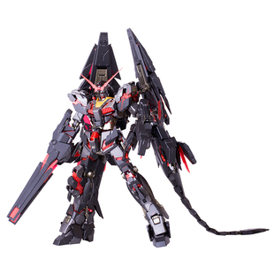 漫模社喷涂万代高达独角兽可爆甲rg1号机加国产改件双盾拼装男生