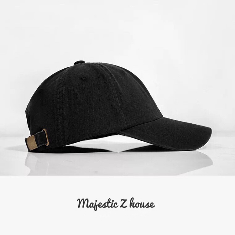 cap做旧复古撞色调节棒球帽