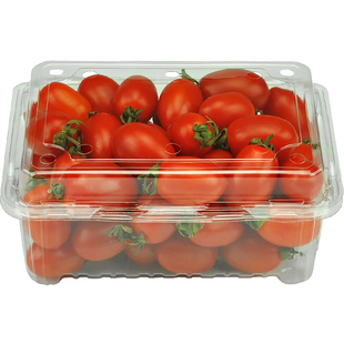 鲜元500克水果盒一次性1斤水果包装盒草莓金桔打包盒带盖塑料盒子