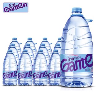 景田饮用纯净水1.5L×12瓶整件家庭煮饭办公泡茶非矿泉水大瓶装