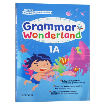 牛津小学英语语法练习册一年级上学期 英文原版 Oxford Grammar Wonderland 1A 英文版 正版进口原版英语书籍 OUP Oxford