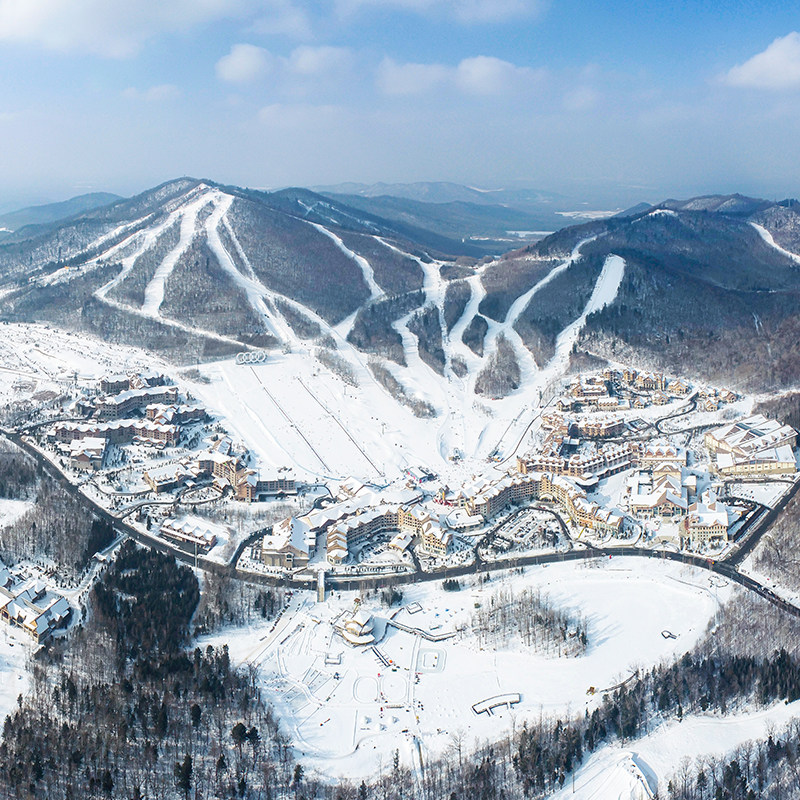 【协议价】长白山万达5店1晚含早+滑雪+水乐园+温泉接送
