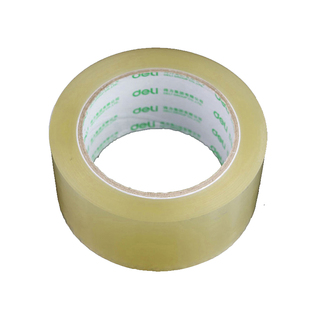 得力透明封箱胶带4.8cm宽封箱带快递打包封口淘宝发货胶布纸30203